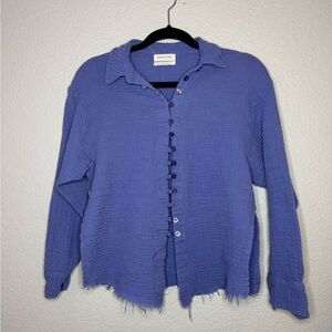 Urban Outfitters Lavender Textured Shirt